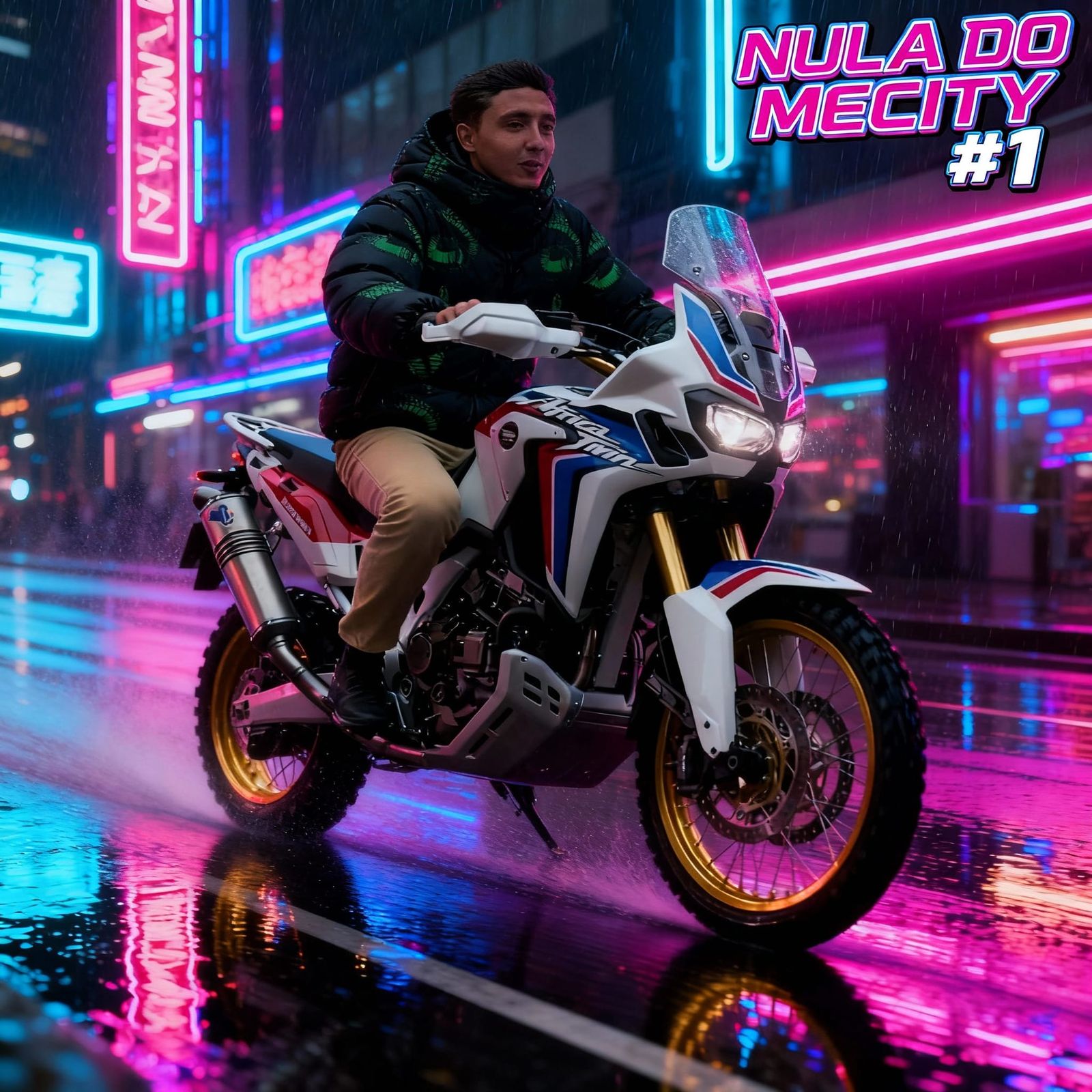 Honda Africa Twin Motorcycle Adventure in 3D