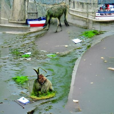 AI Generated Image from Empty Prompt