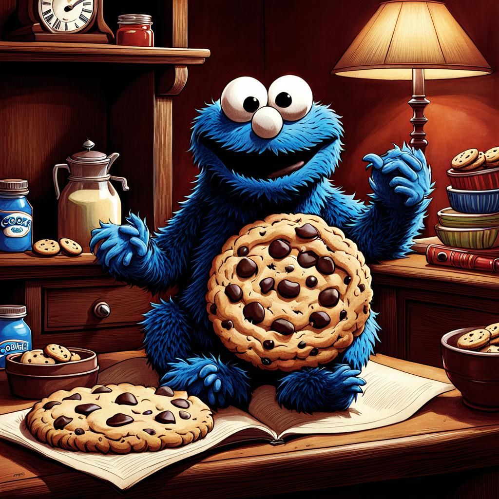 the cookie monster