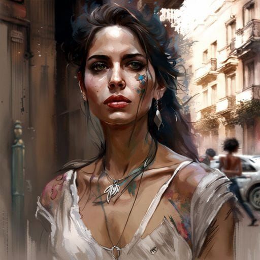 Argentinian Beauty in Buenos Aires, Masterpiece