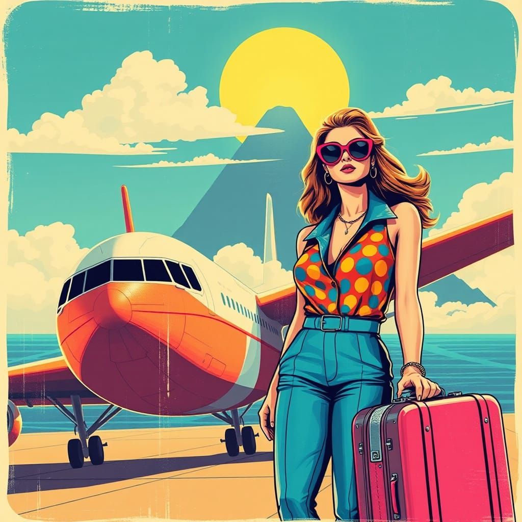 Retro Travel: 80's Style Meets Art Deco