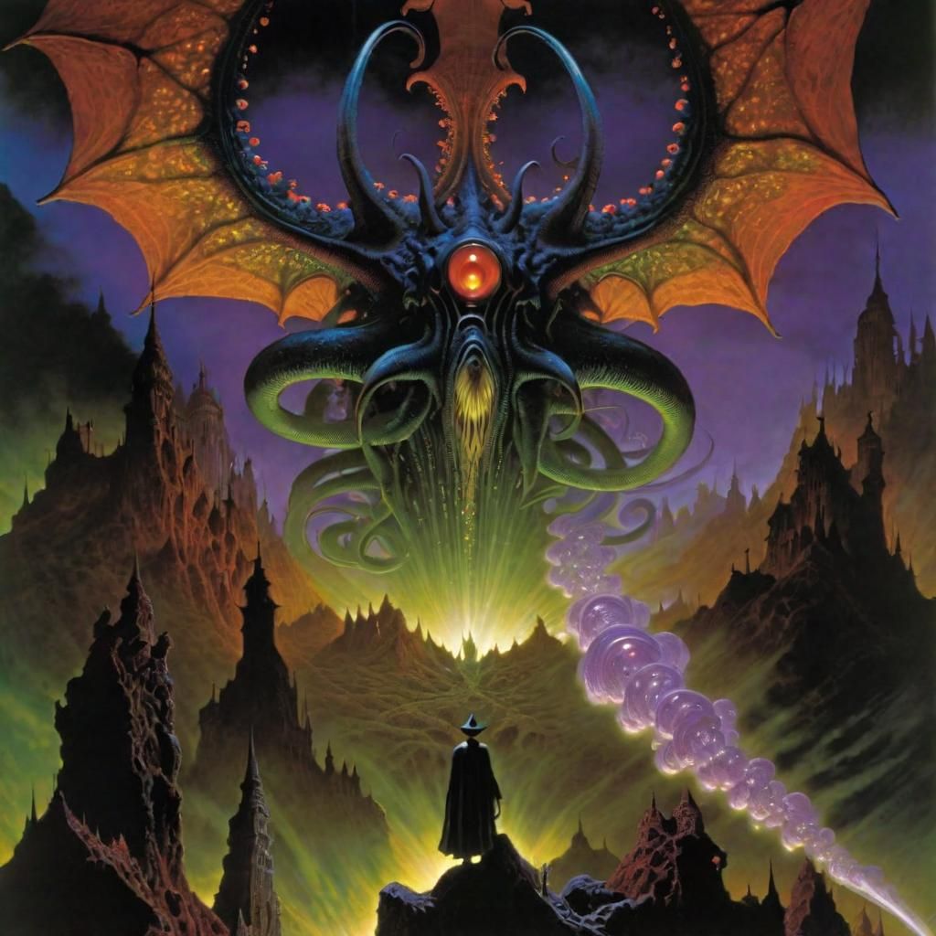 Epic Horror: The Flying Fungi of Yuggoth