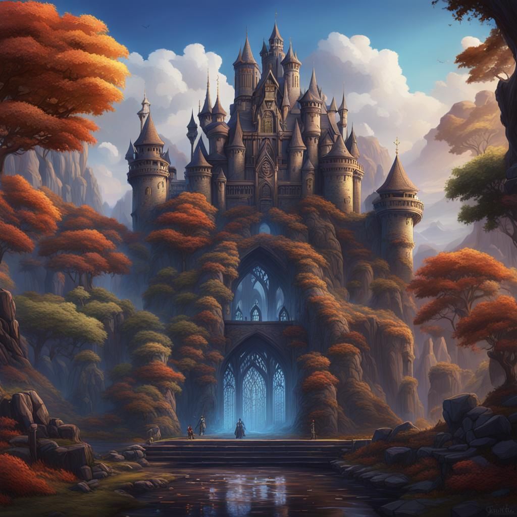 Lord Cedric: Detailed Matte Painting in Unreal Engine 5
