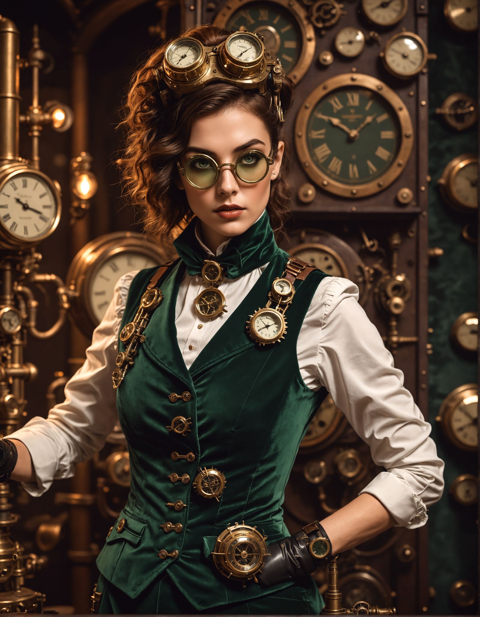 Steampunk Fashion: Leather, Waistcoats, and DIY