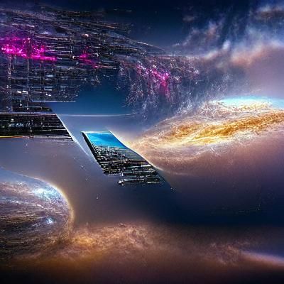 Edge of the Galaxy: Science Fiction Concept Art