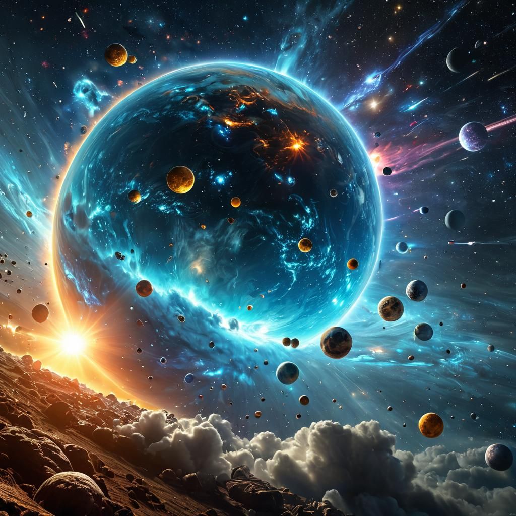 In the magical solar-system