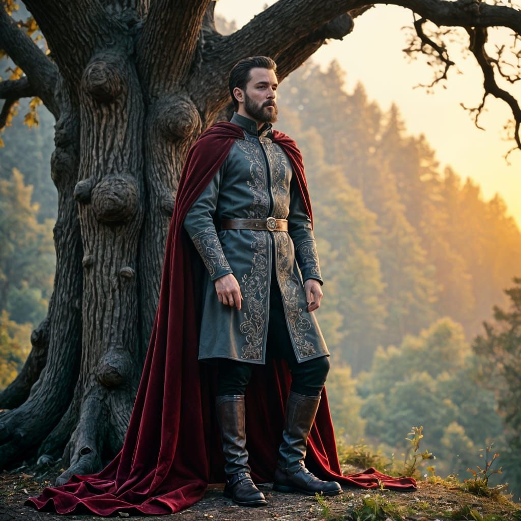 Regal Prince Bruno in a Majestic Portrait