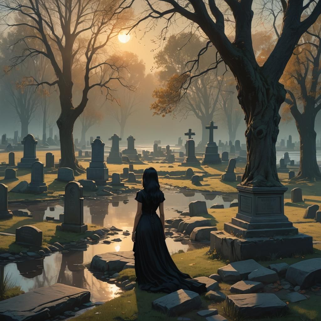 Ethereal Girl by River Tombstone: Fantasy Concept Art