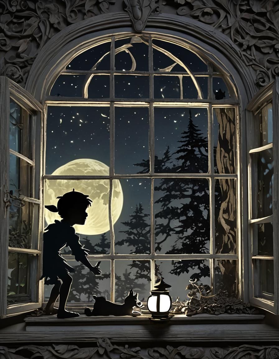 Silhouette In The Window