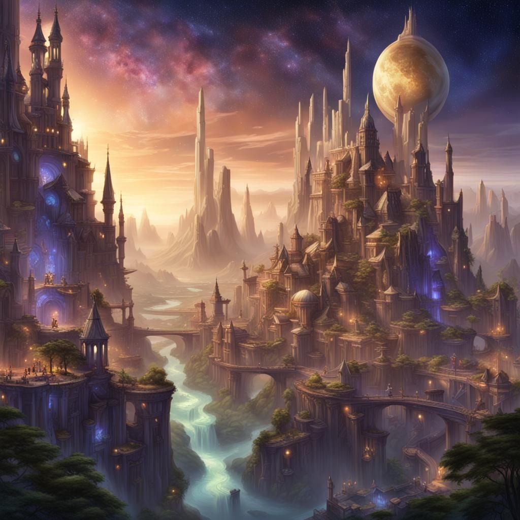 Velaris, the city of stars, a far off land for fae, a fantas...