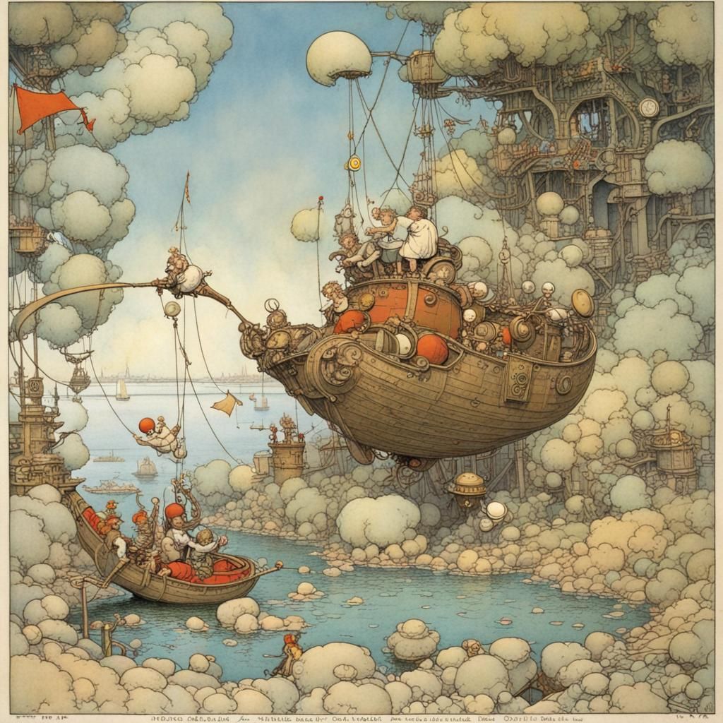 Heath Robinson-esque Mechanical Contraption