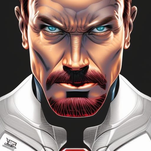 Iron Man Comic Book Art by Mark Brooks