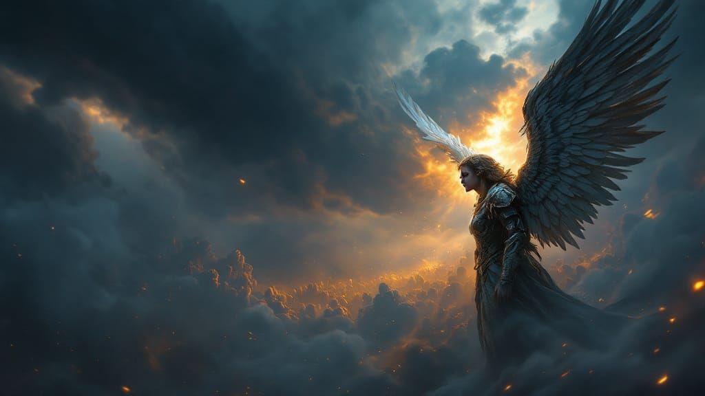 Guardian Angels Weep in Heavenly Warzone