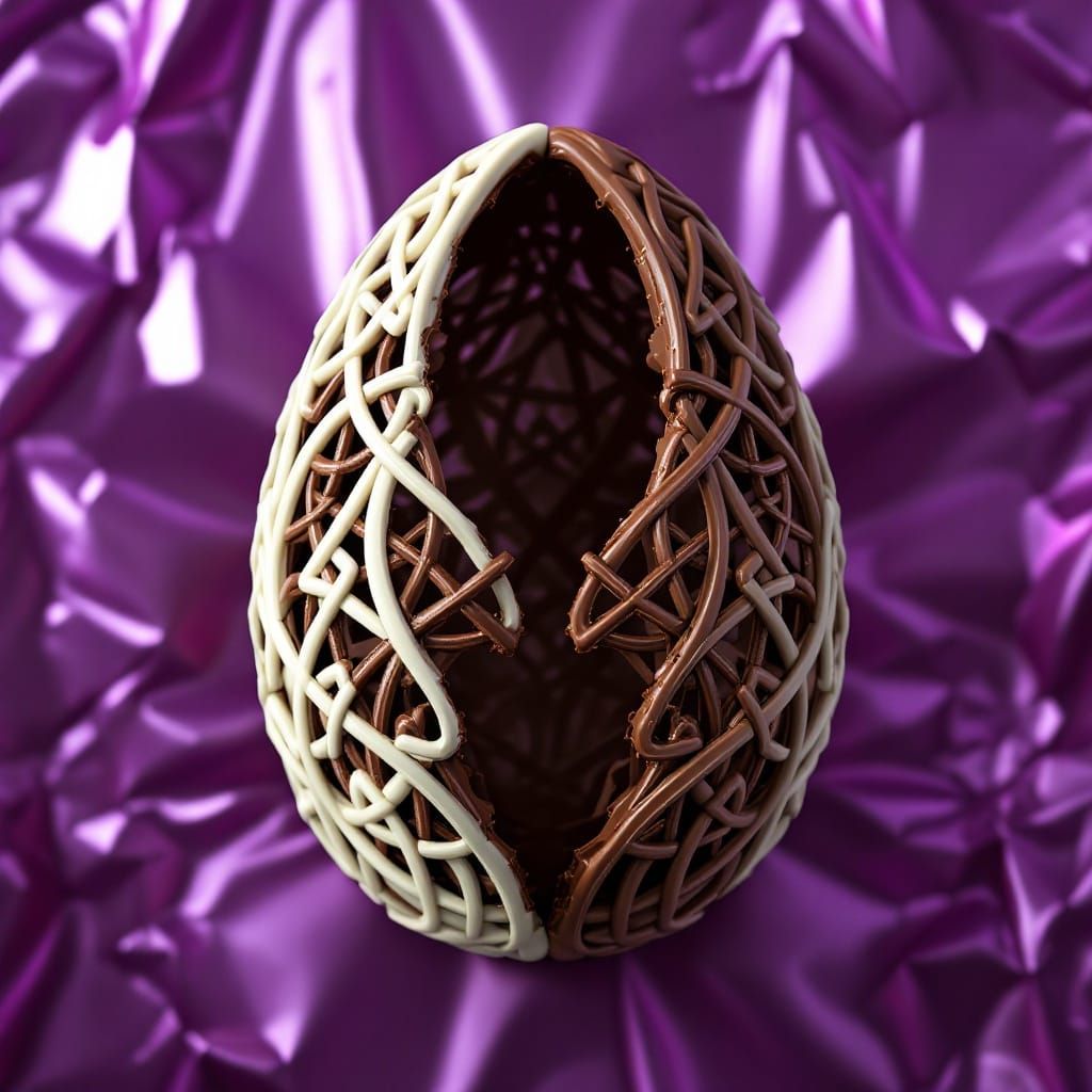 Chocolate String Egg
