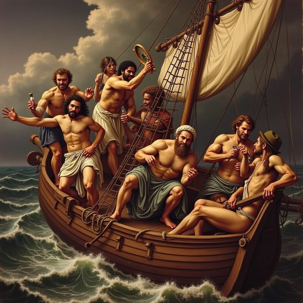 The Ship of Fools Allegory on Choppy Seas