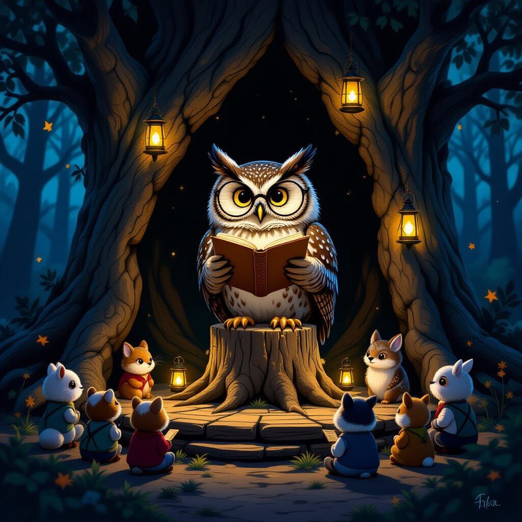 Wise Owl Hosts Woodland Poetry Night
