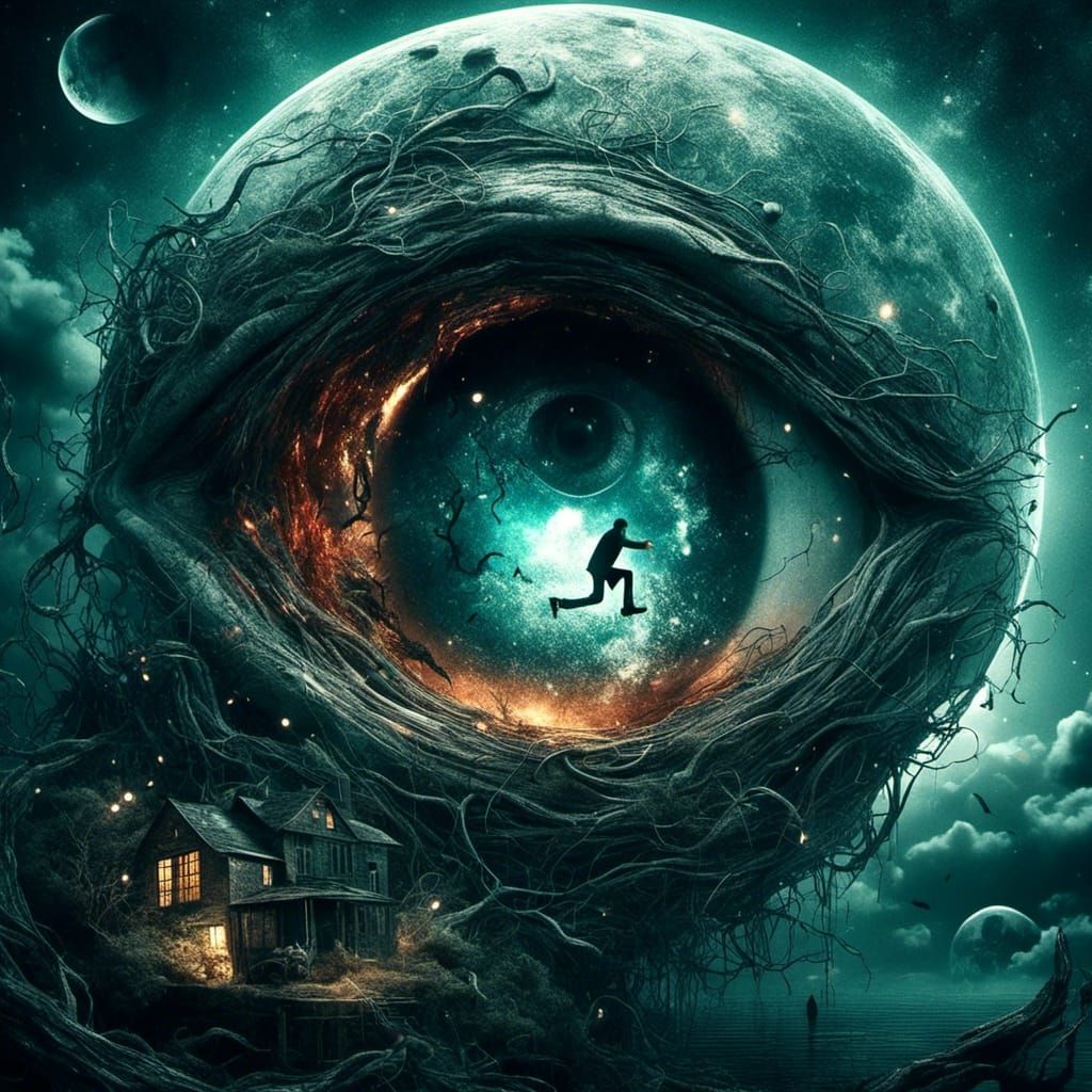 Death Summons a Hyperrealistic Surreal Portal