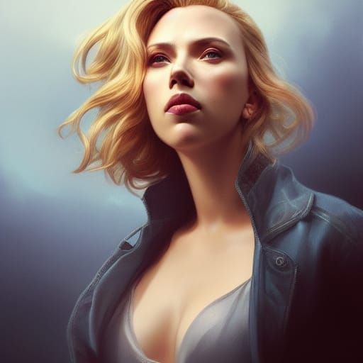 Hyperdetailed Portrait with Dynamic Lighting