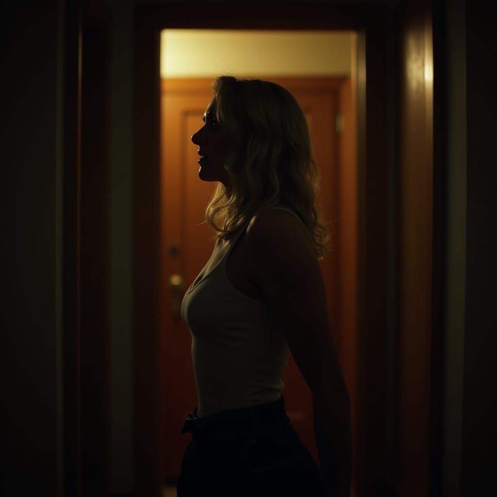 Frozen Fear in a Haunted Apartment