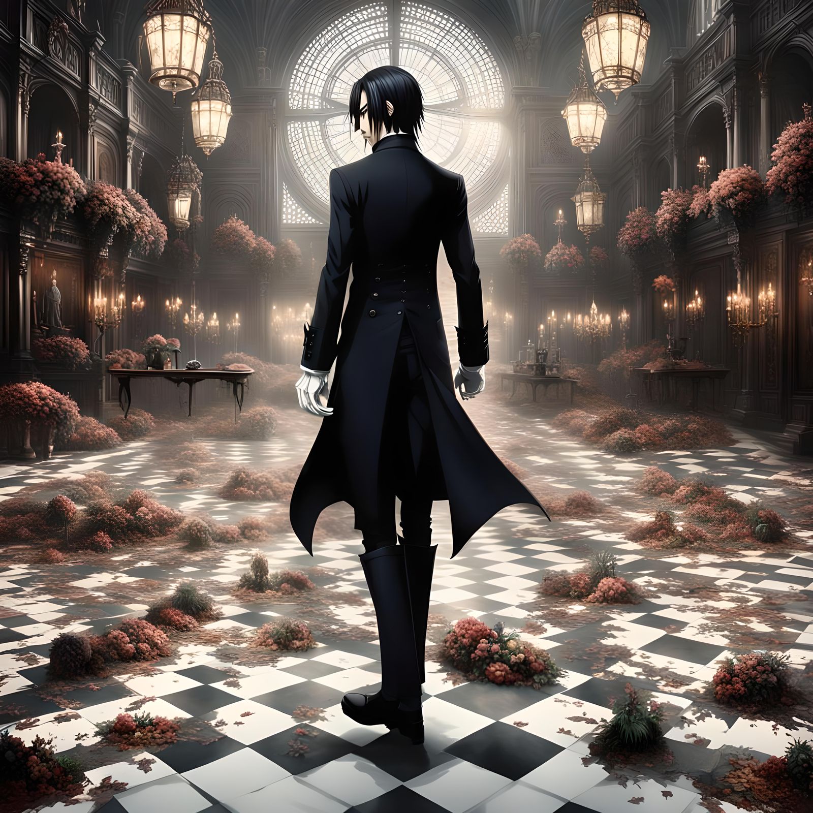Black butler Sebastian Michaelis