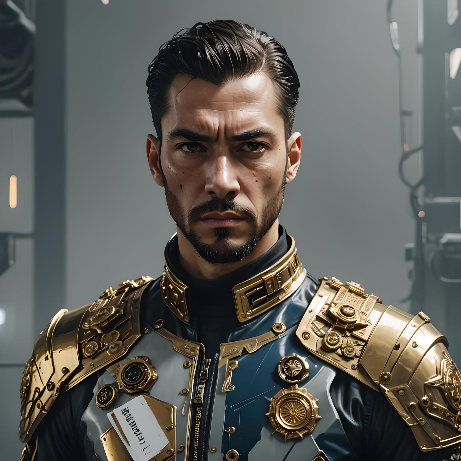 Detailed Portrait in Unreal Engine 5