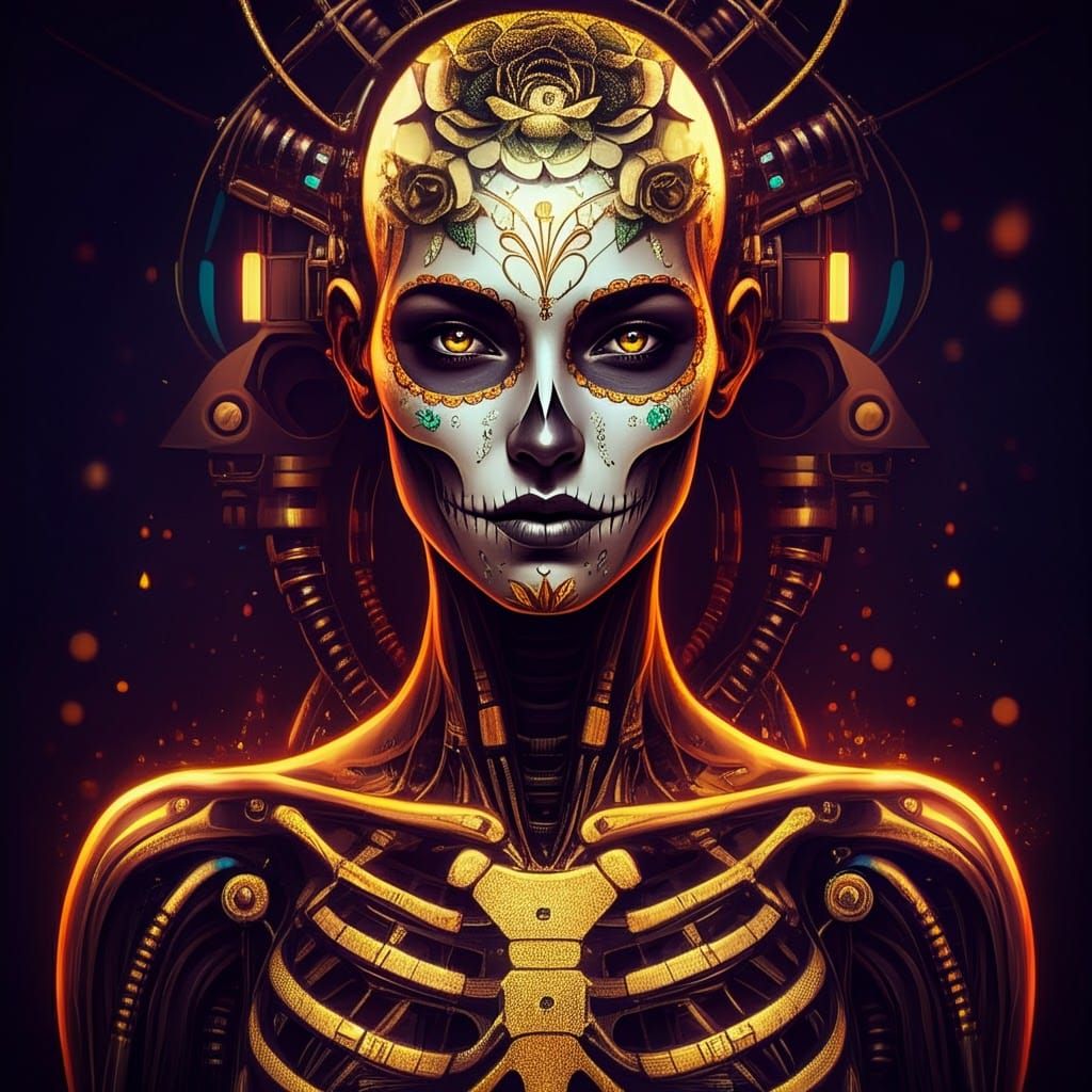 Golden Cyborg #24