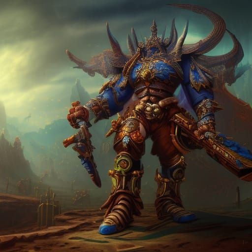 Warhammer Meets Steven Universe: Detailed Matte Painting