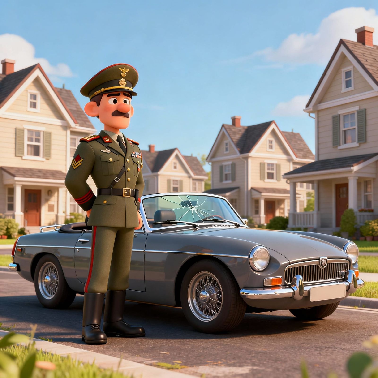 3D Cartoon Characters Seamlessly Blended into Realistic Phot...