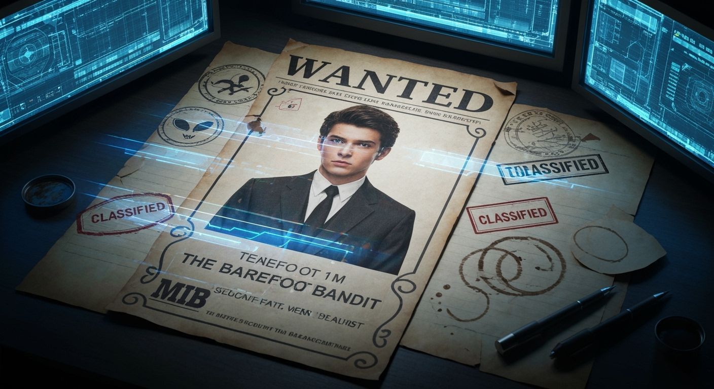 MIB Wanted Dossier on Noir Table