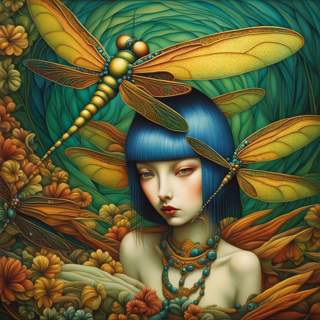 Dragonfly princess
