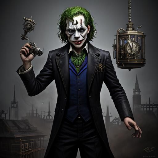 Steampunk Joker Michael Myers Fusion