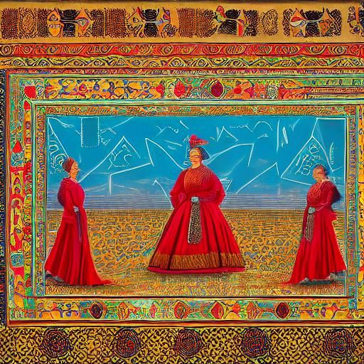 Moroccan folk art