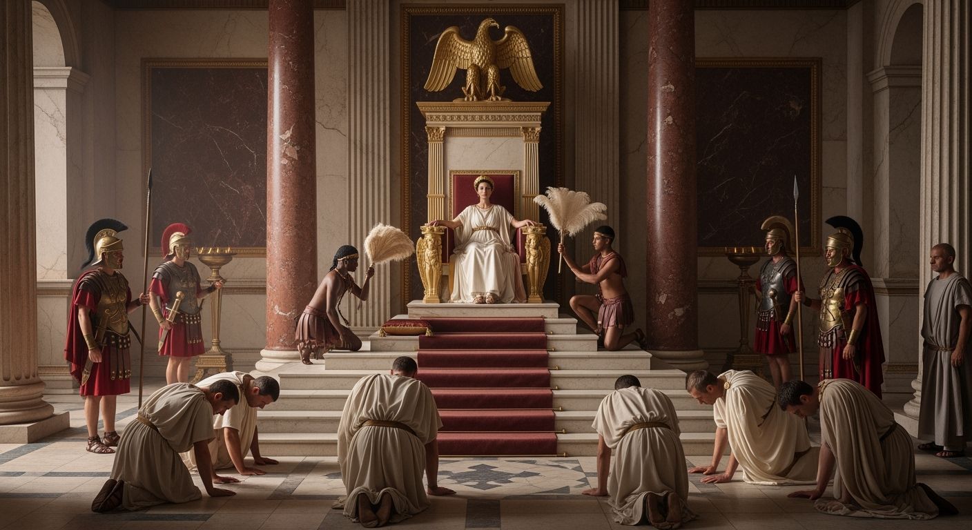 Empress Messalina in Lavish Ancient Roman Palace