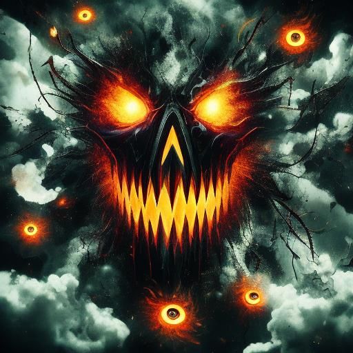 Halloween Pumpkin Ghoul in Tokyo Ghoul Style