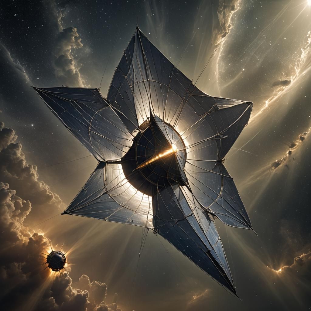Solar sails.