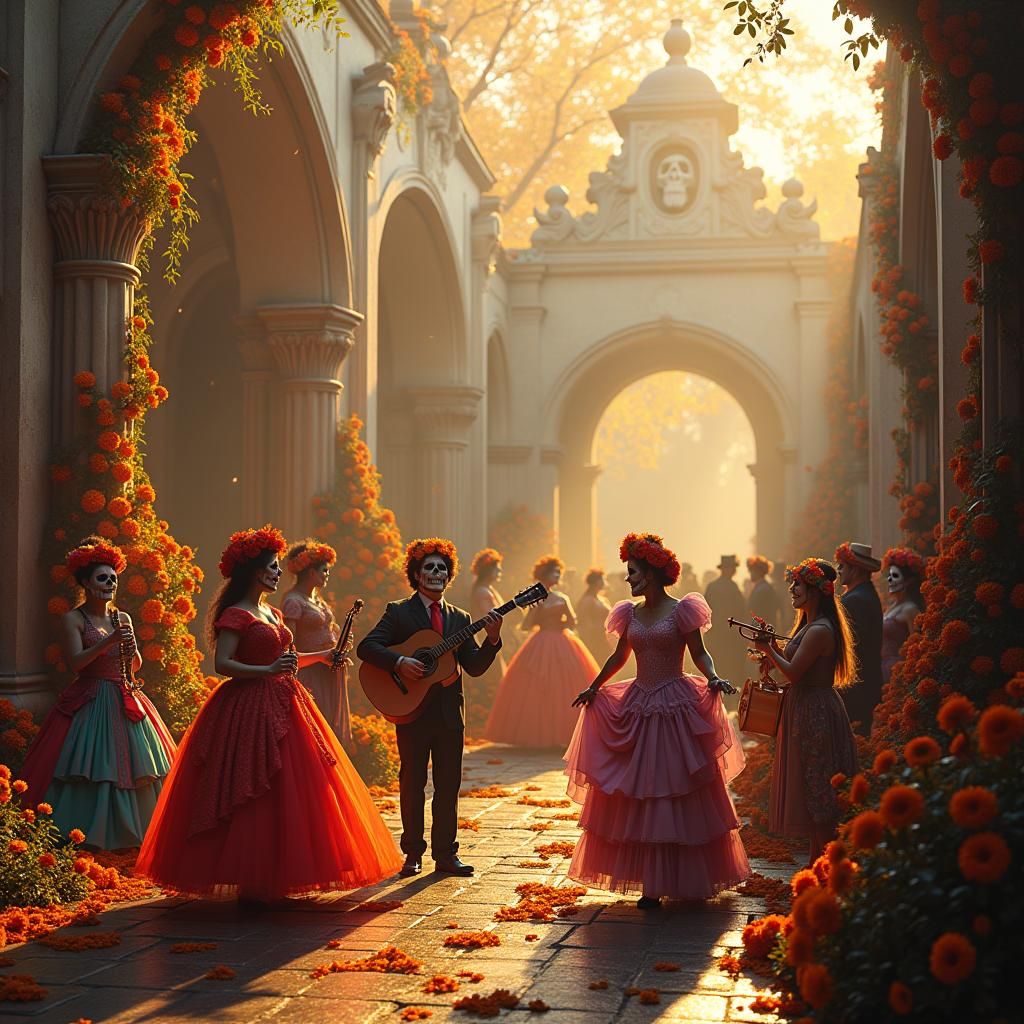 Day of the Dead Cemetery Celebration