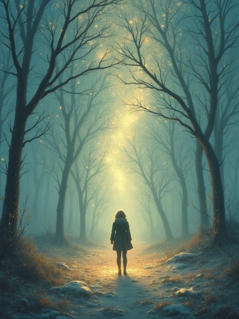 Dreaming of Future Love, Sky, and Snow