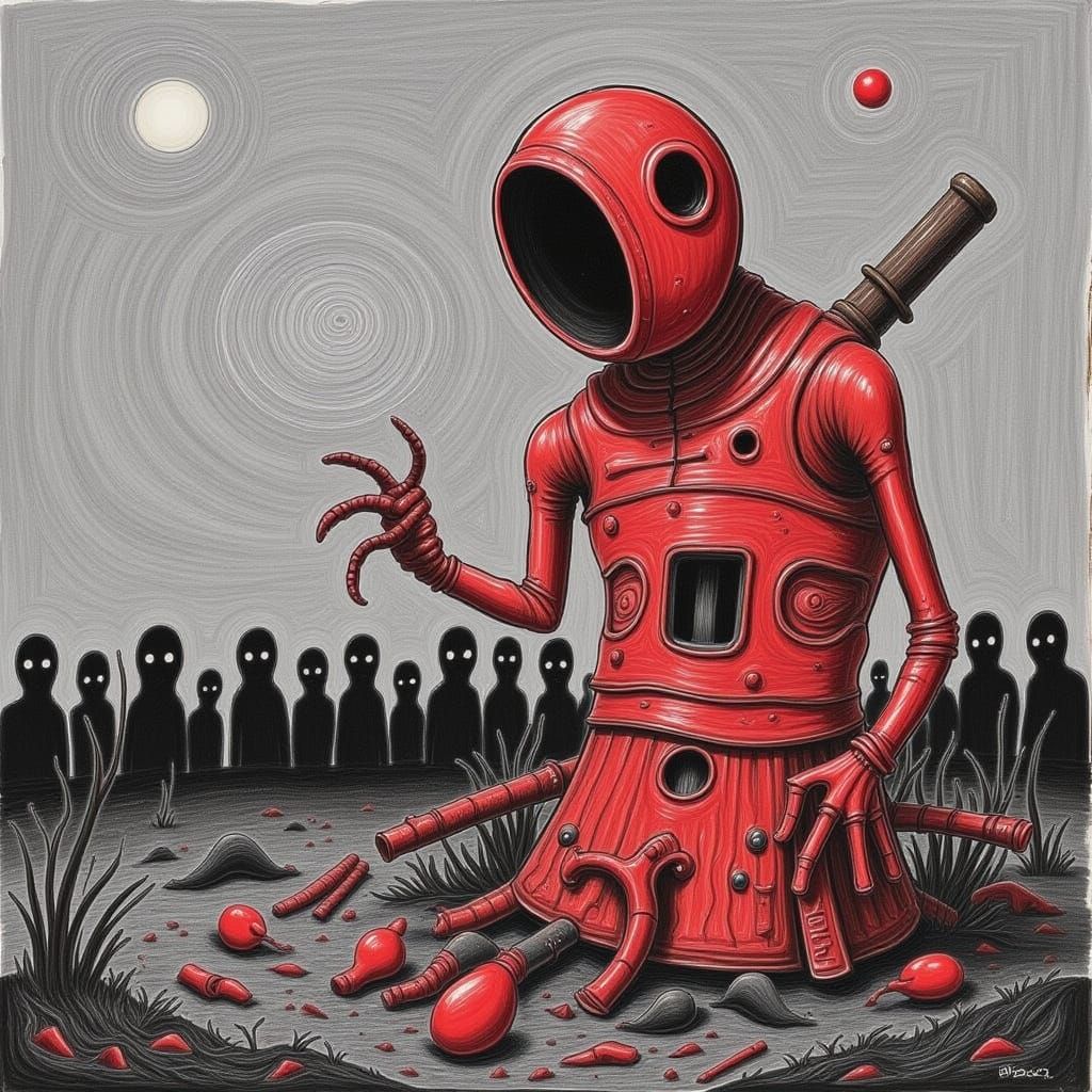 Dark Chocolate Landscape in Cryogenic Dreamscapes