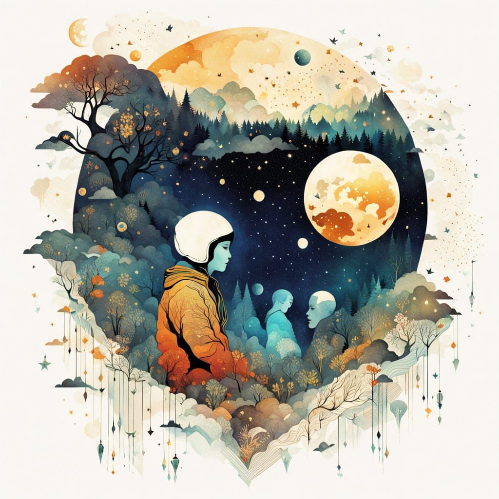 Surreal 30th Wedding Anniversary Celebration with Bonsai Gno...