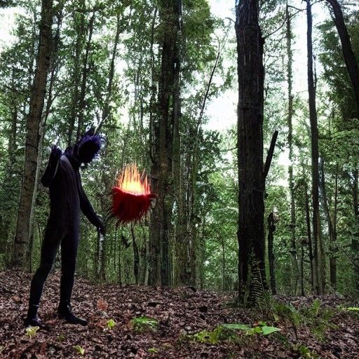 Summoning a Demon in a Dark Forest