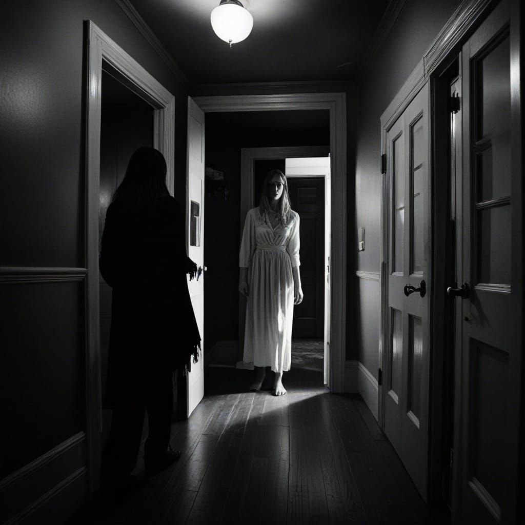 Spectral Entity Drags Woman into Closet at Midnight