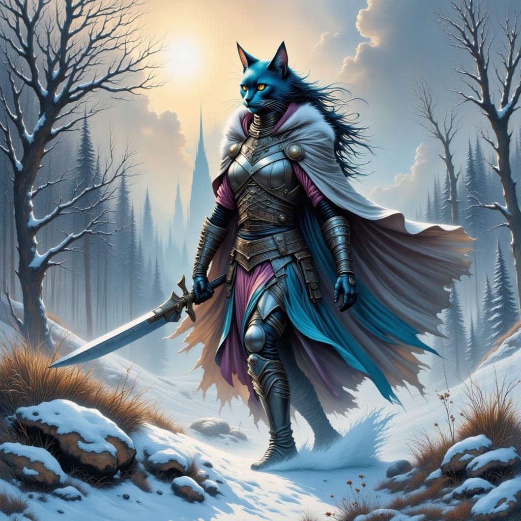 Cat Warrior scouting