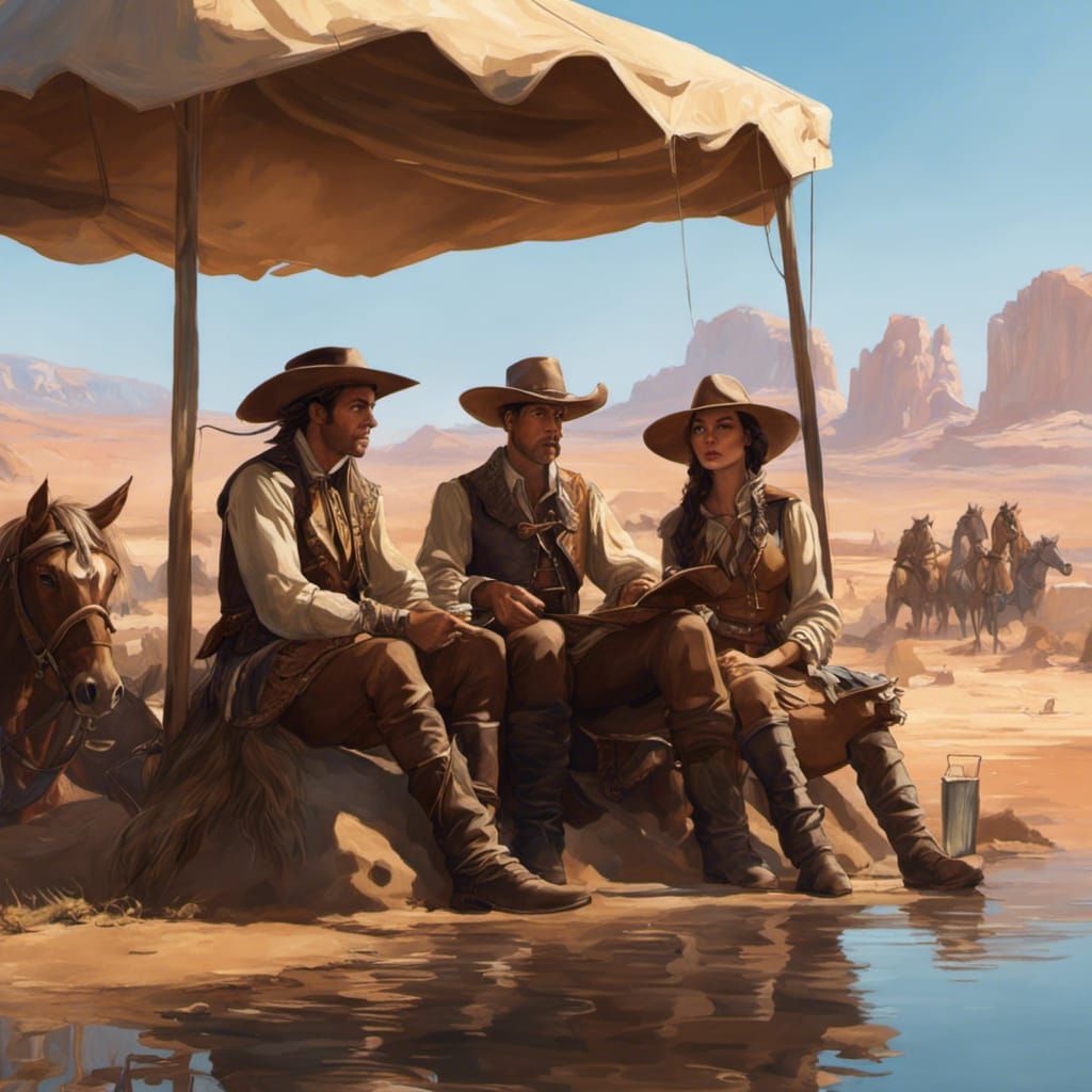 Just reading the map next to the Oasis