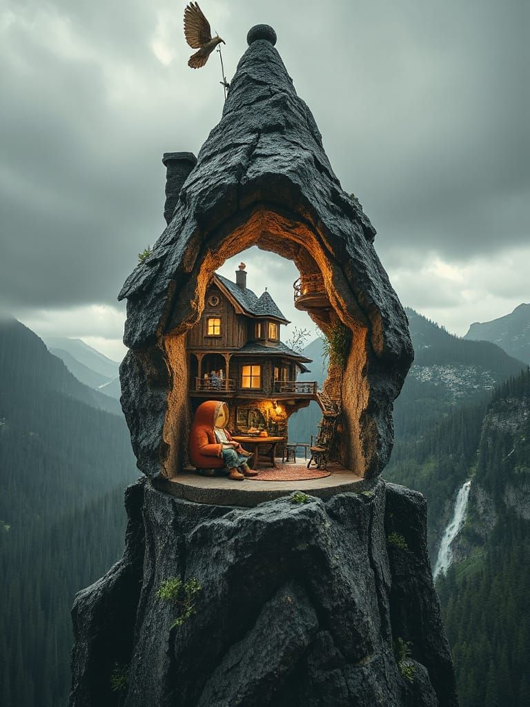 Cutaway Matryoshka FibonArchology