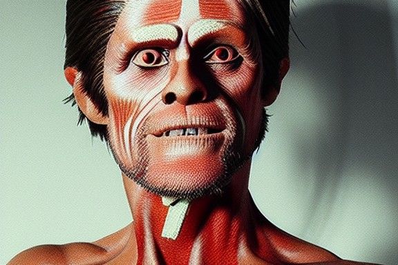 Willem Dafoe as Cave Painting
