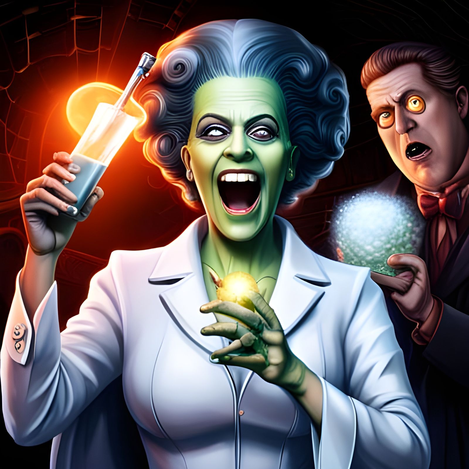 Mad Scientist Bride of Frankenstein