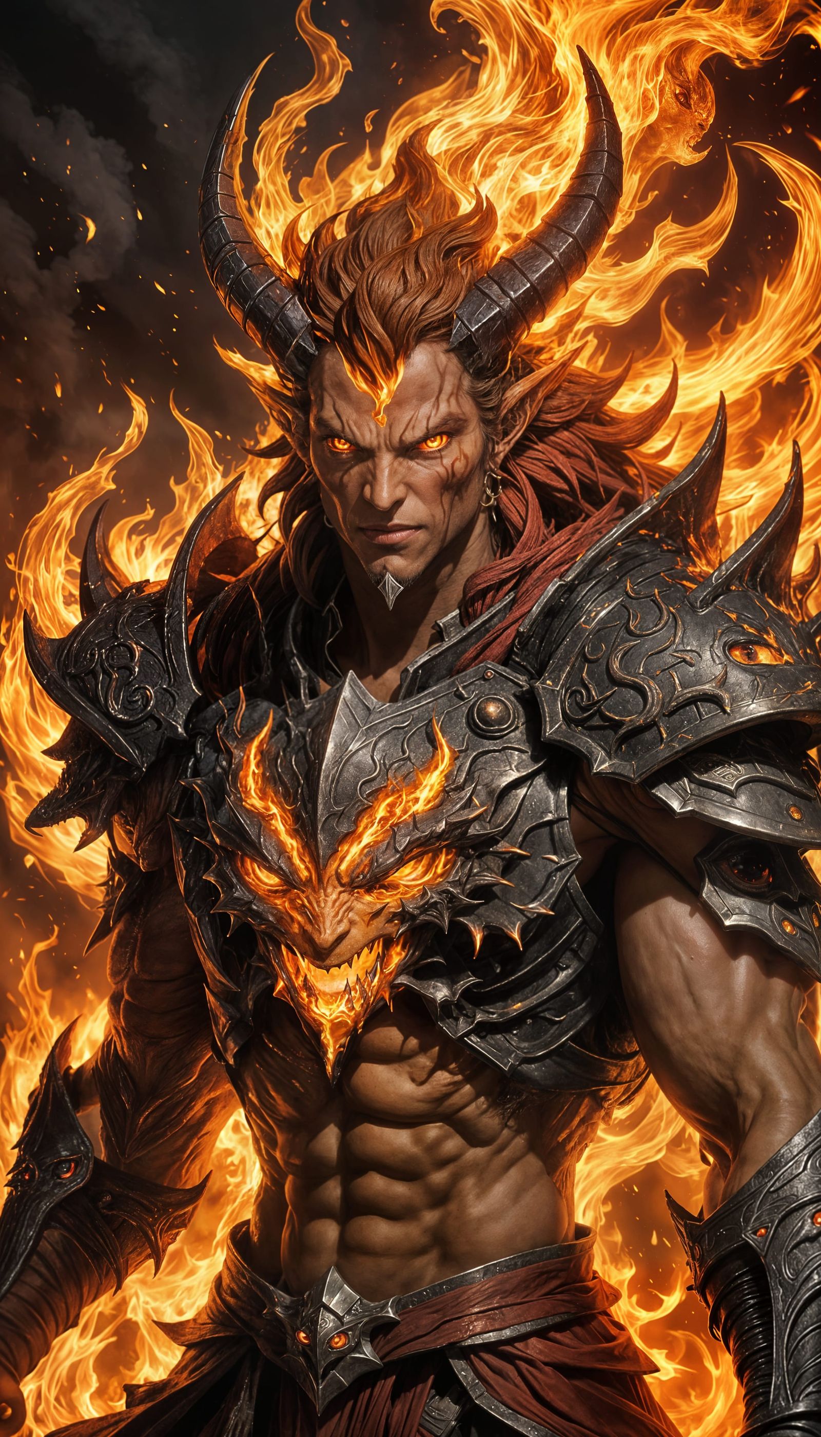 Ifrit in Fiery Eruption