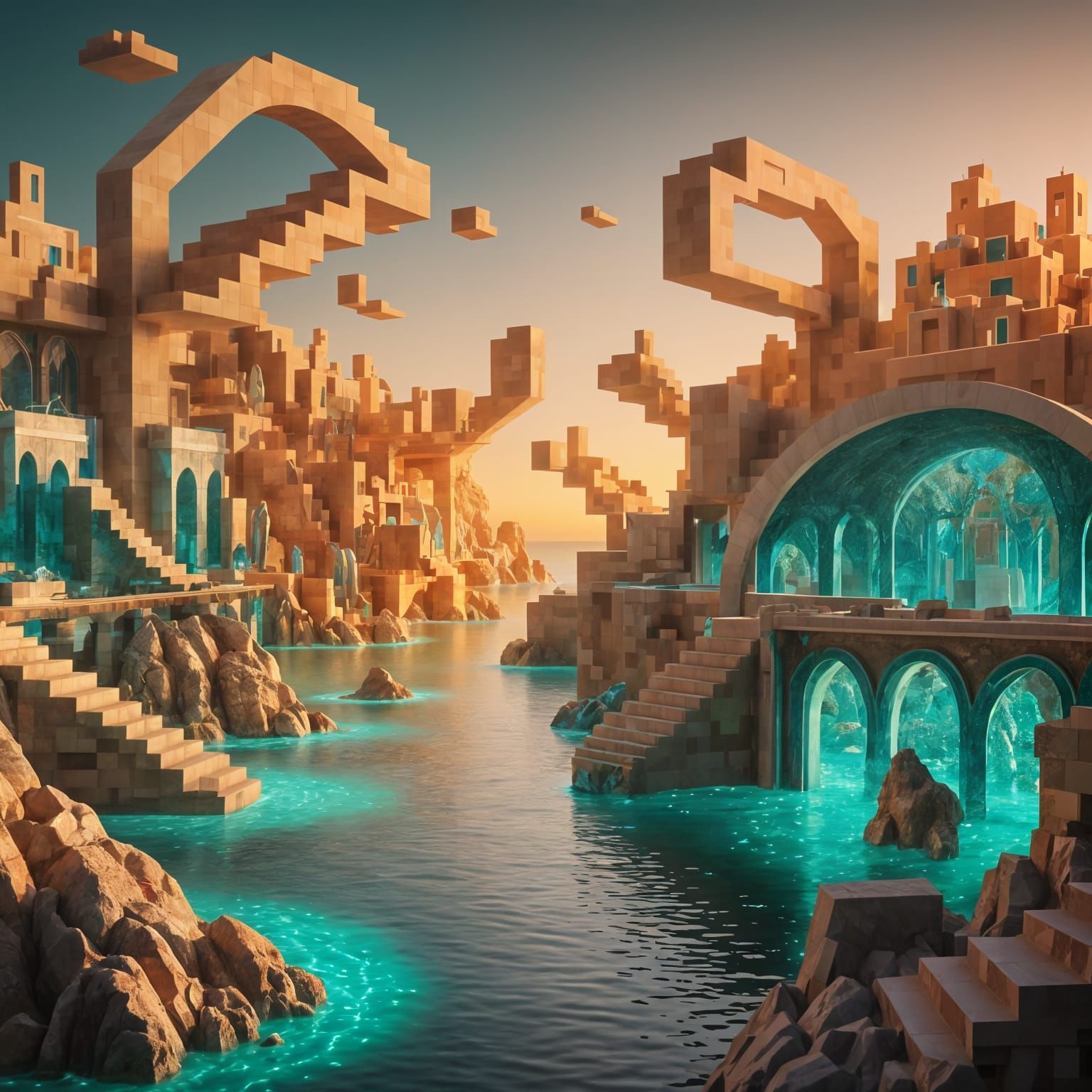 Melding of Minecraft