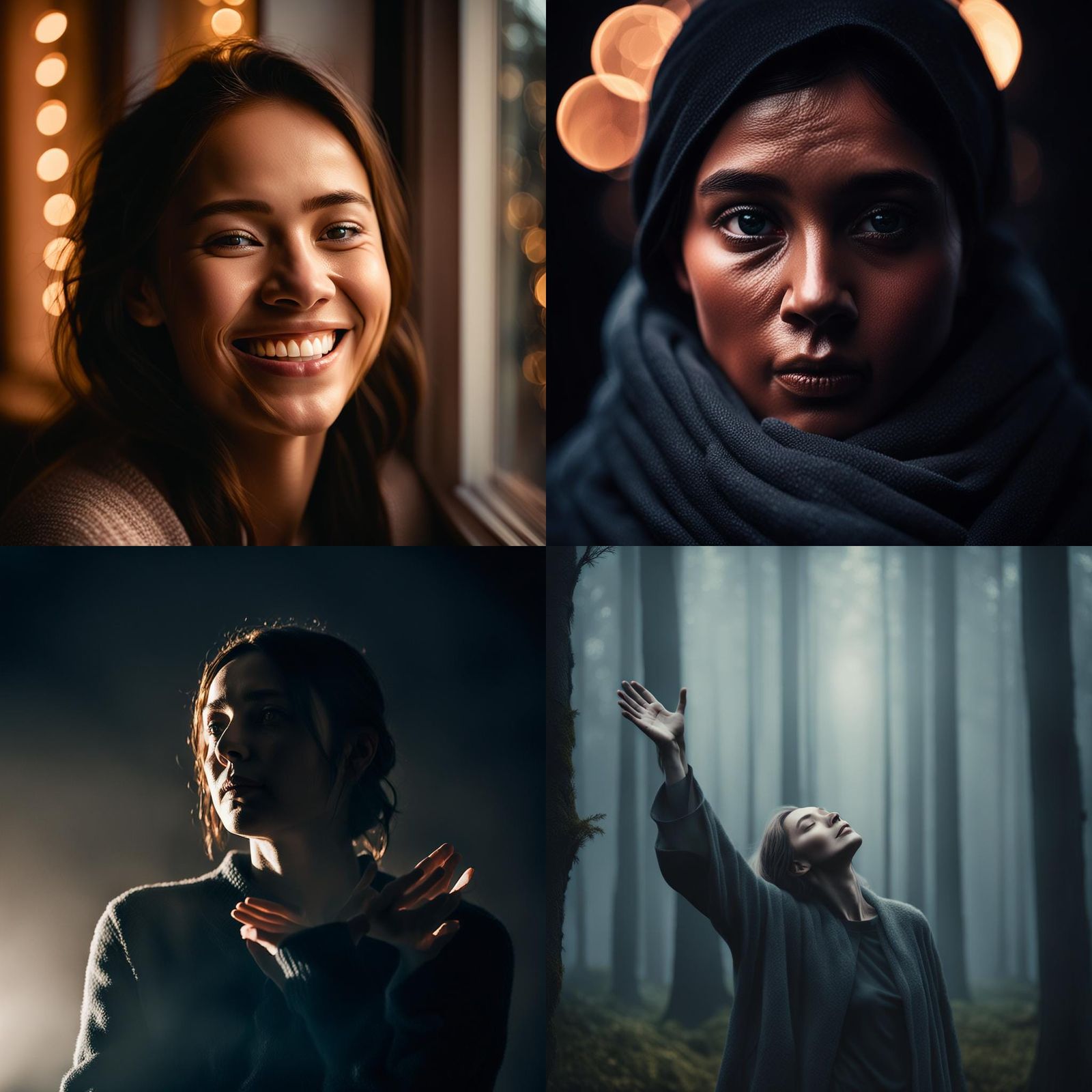 Evocative Dark Photography with Bokeh and Natural Light