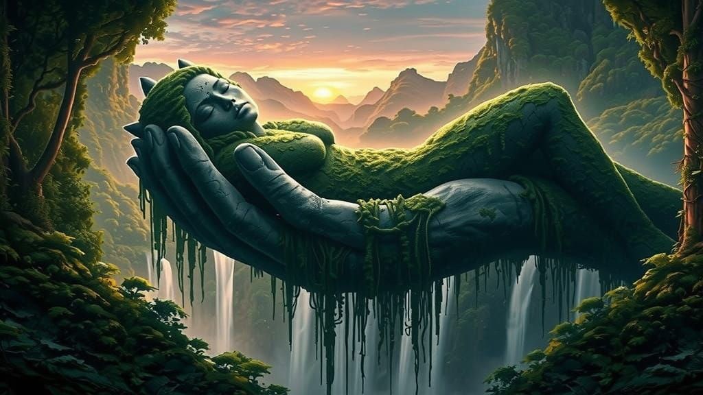 Nature's Gentle Embrace